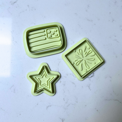 Fourth of July Cookie Cutter Set