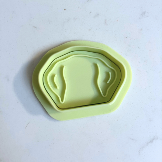 Dog Ears Cookie Cutter