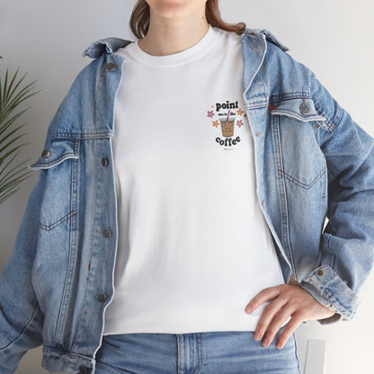 Point Me to the Coffee Bird Dog T-Shirt